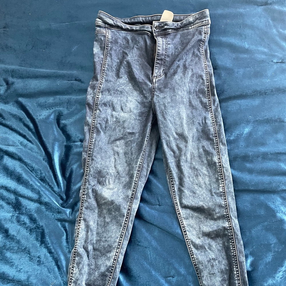 blue jeans no rips